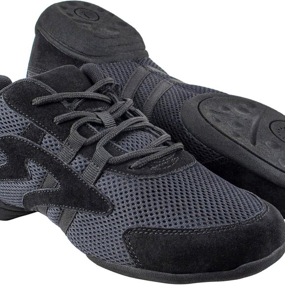 Women's Dance Sneakers TPU Sole Breathable Jazz Latin Ballroom Shoes - Picture 6 of 6